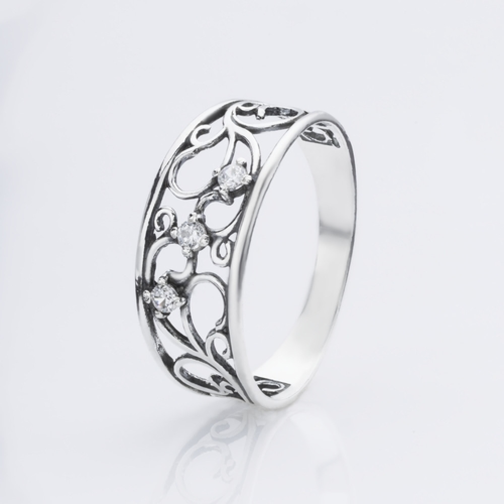 Срібна каблучка (3609) - 1