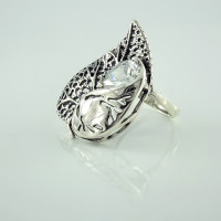 Срібна каблучка Листочок (3654) Рекомендації для вас