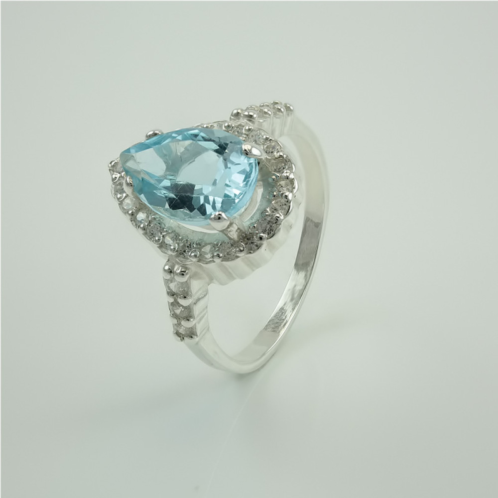 Срібна каблучка (3676Тп) - 1