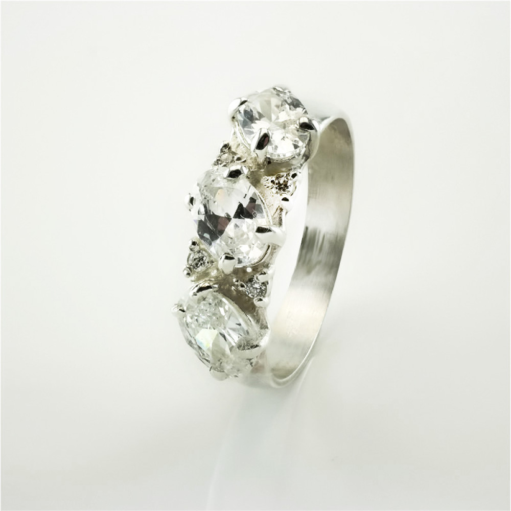 Срібна каблучка (3694) - 1