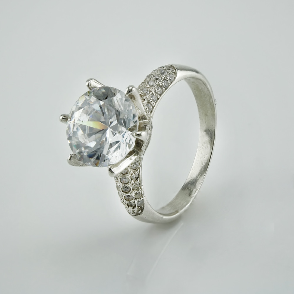 Срібна каблучка (3702) - 1