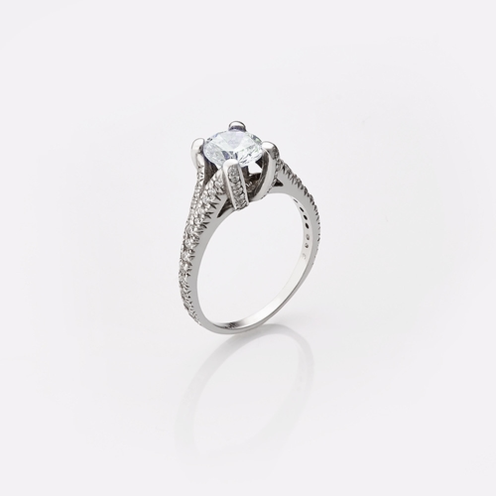 Срібна каблучка (3704) - 1