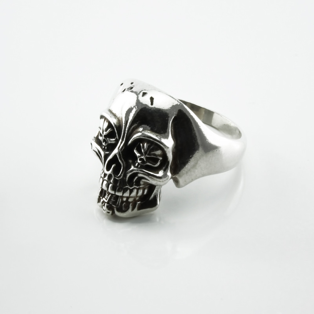 Срібна каблучка Череп (3721) - 1