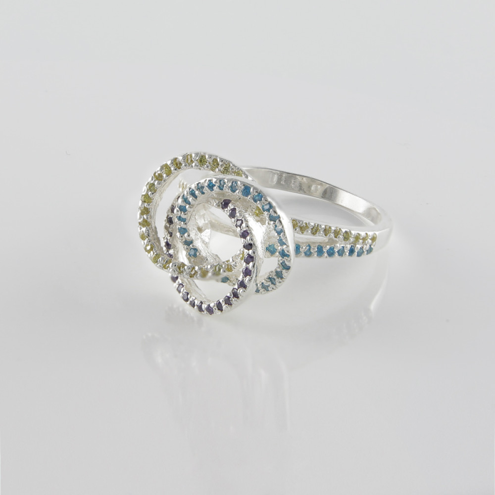 Срібна каблучка (3731) - 1