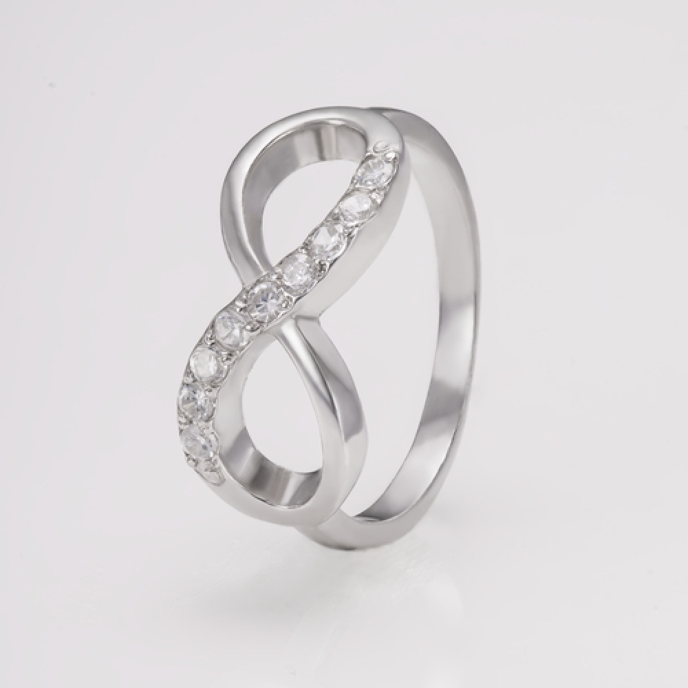 Срібна каблучка Нескінченність (3754) - 1