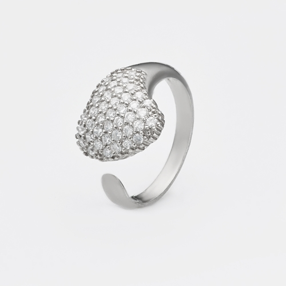 Срібна безрозмірна каблучка (3774) - 1