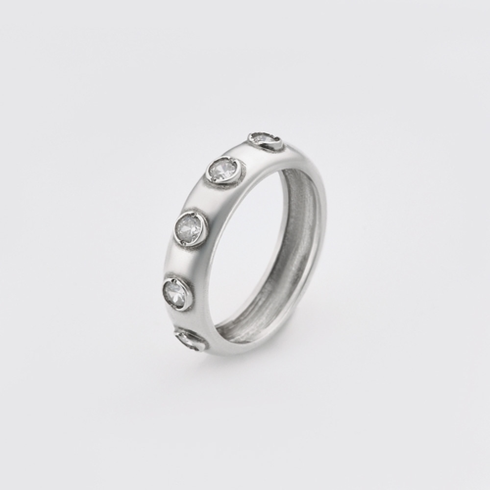 Срібна каблучка(3822) - 1