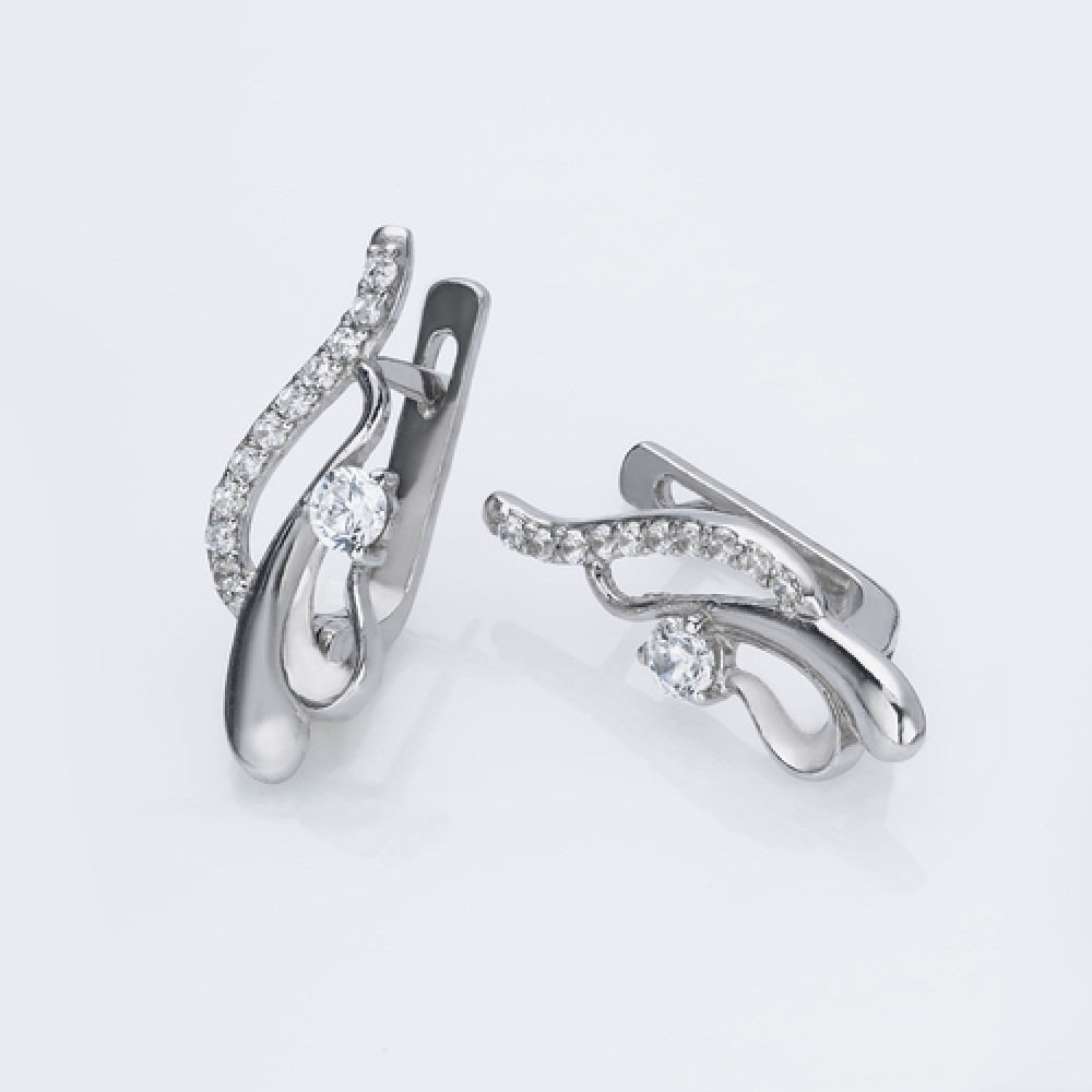 Срібні сережки (4411) - 1