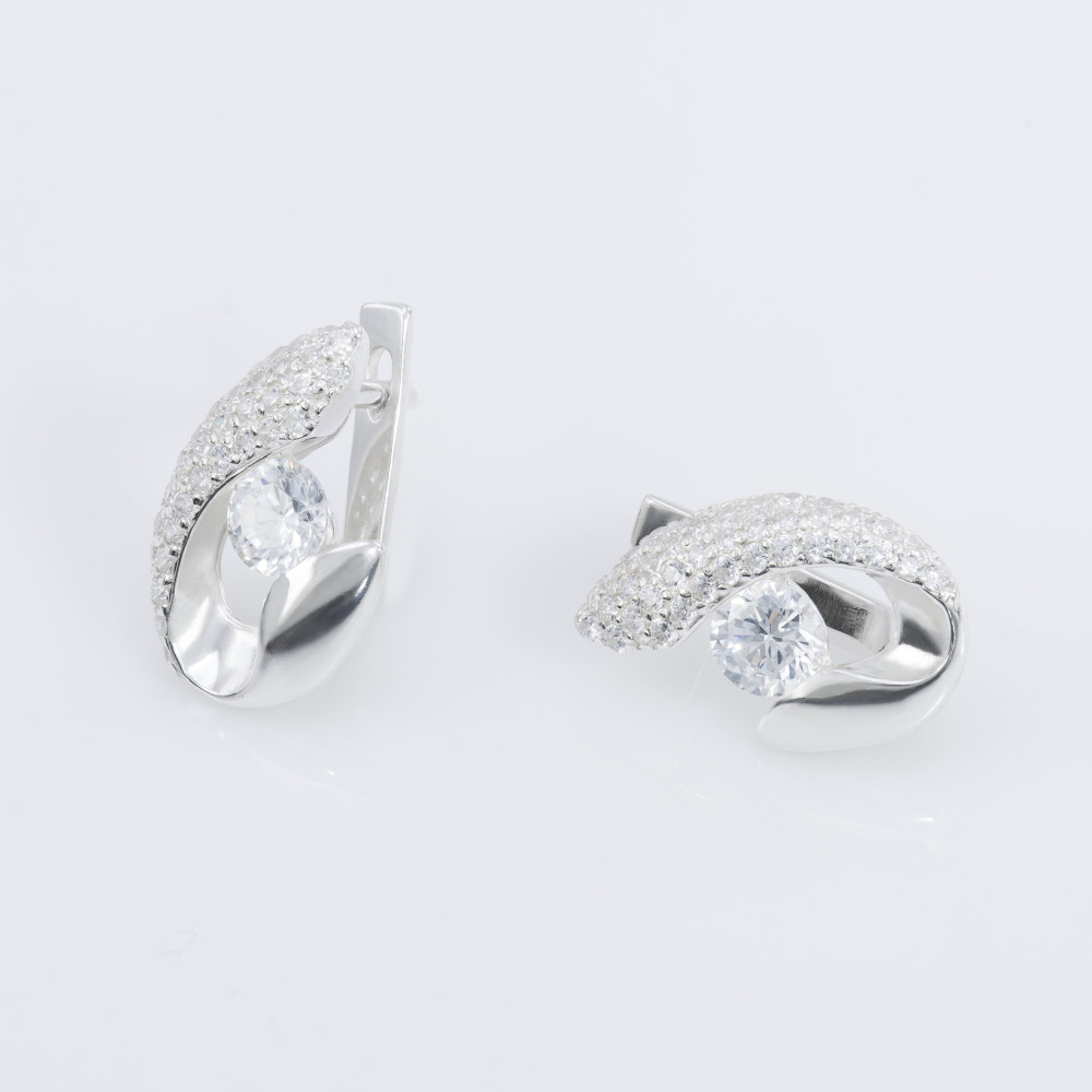 Срібні сережки (4412) - 1