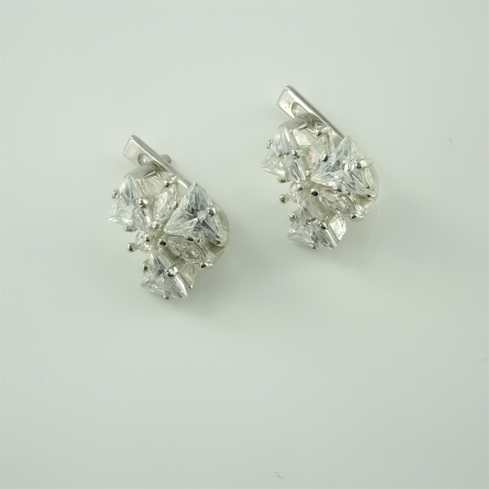 Срібні сережки (4421) - 1