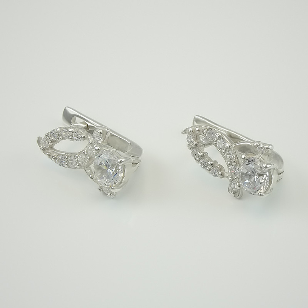 Срібні сережки (4423) - 1