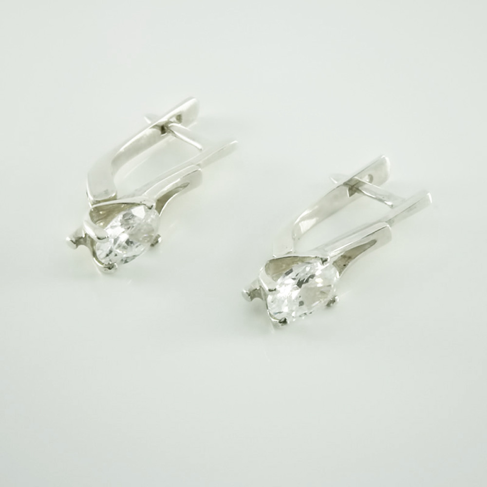 Срібні сережки (4433) - 1