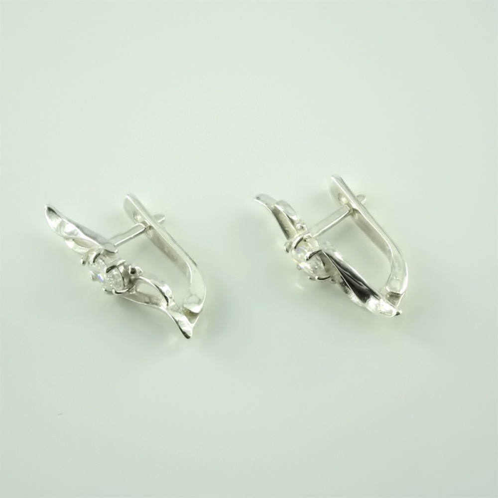 Срібні сережки (4454) - 1