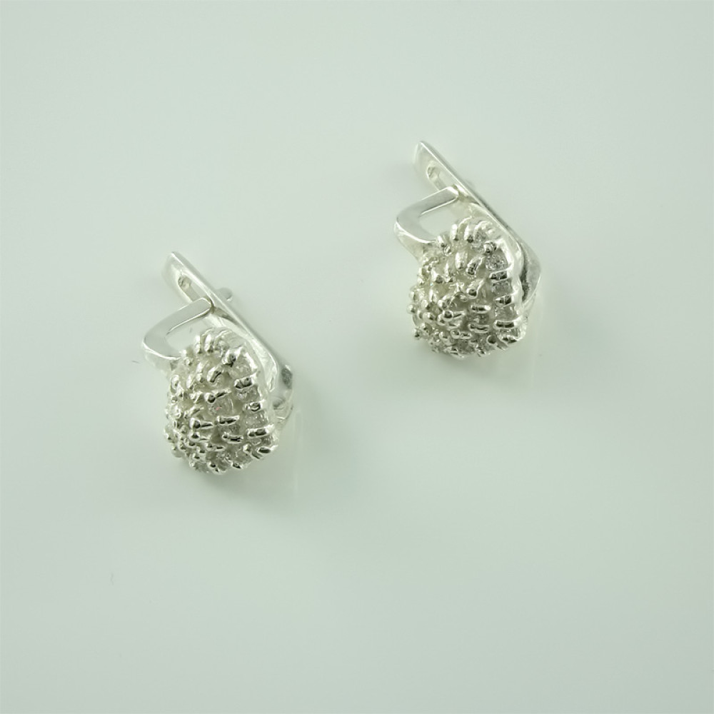 Срібні сережки (4493) - 1