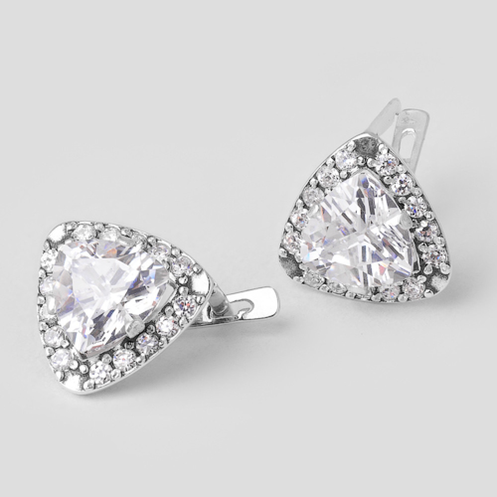 Срібні сережки (4518) - 1