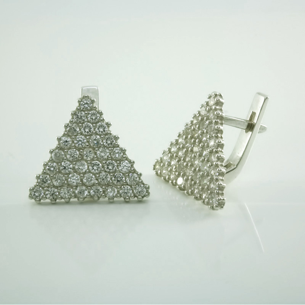 Срібні сережки (4578) - 1