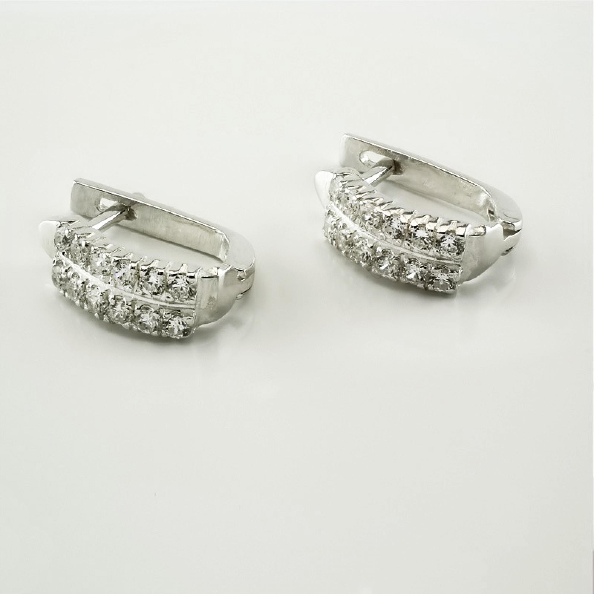 Срібні сережки (4580) 