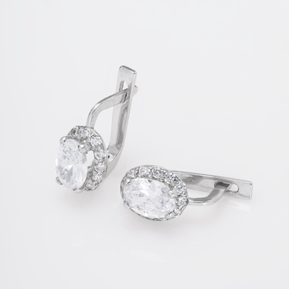 Срібні сережки (4638) - 1