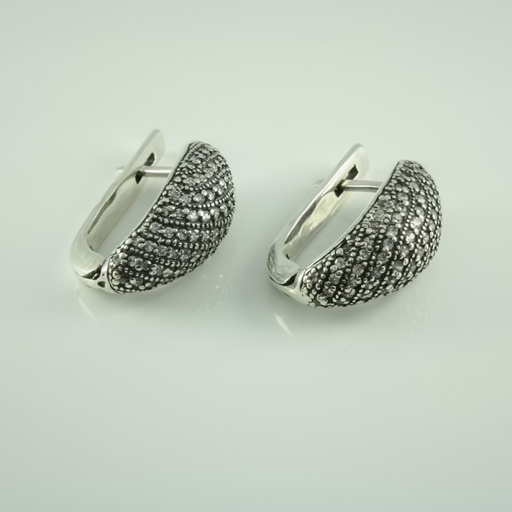 Срібні сережки (4644) - 1