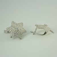 Срібні сережки Зірка (4650)  Нещодавно переглянуті