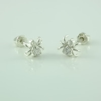 Срібні сережки-гвоздики Павуки (4656)  Нещодавно переглянуті