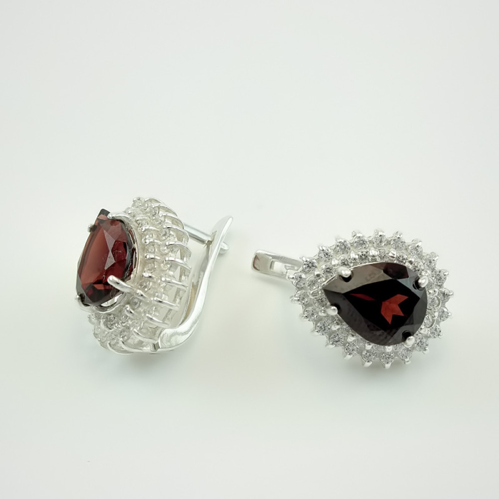 Срібні сережки (4663гр) - 1