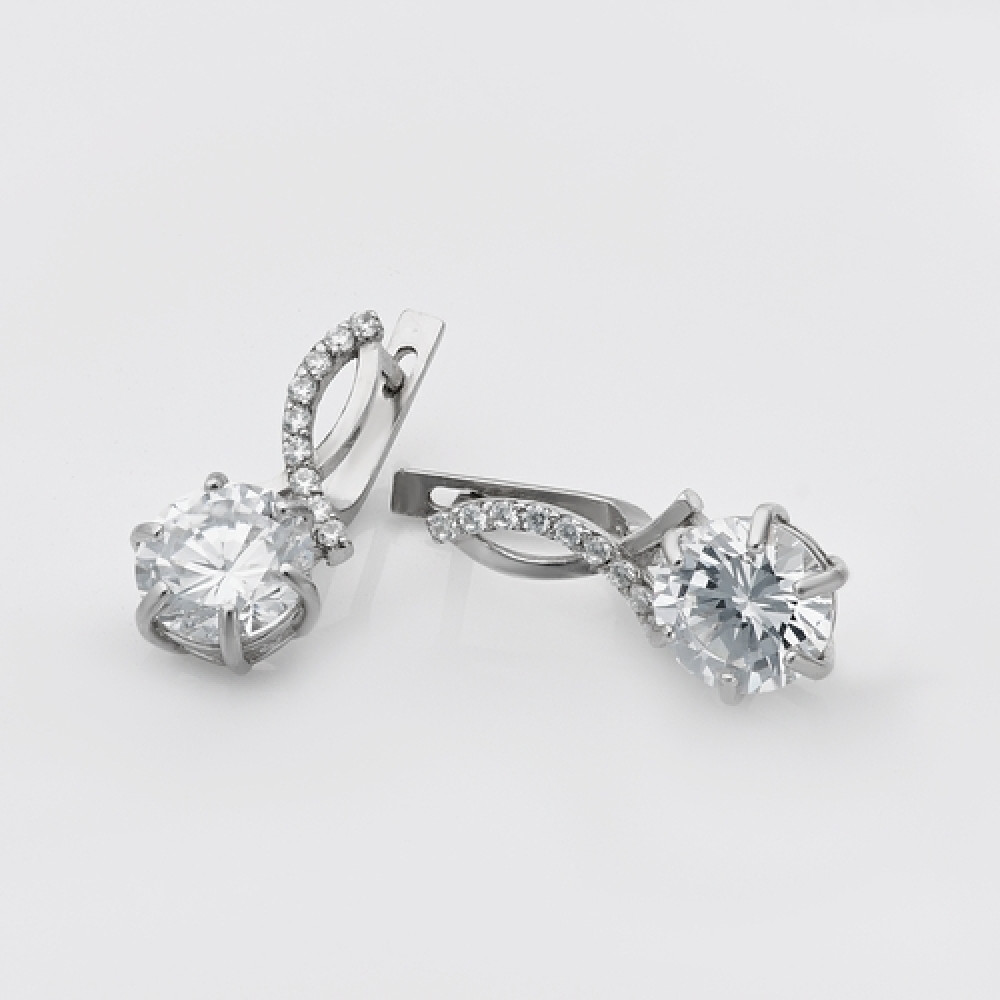 Срібні сережки (4664) - 1