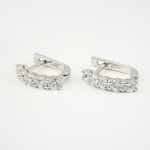 Срібні сережки (4666)   - комплект