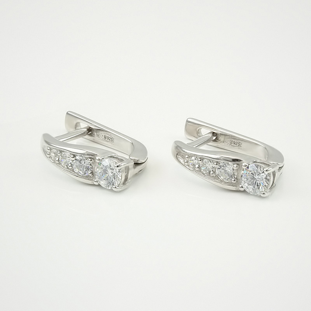 Срібні сережки (4668) - 1