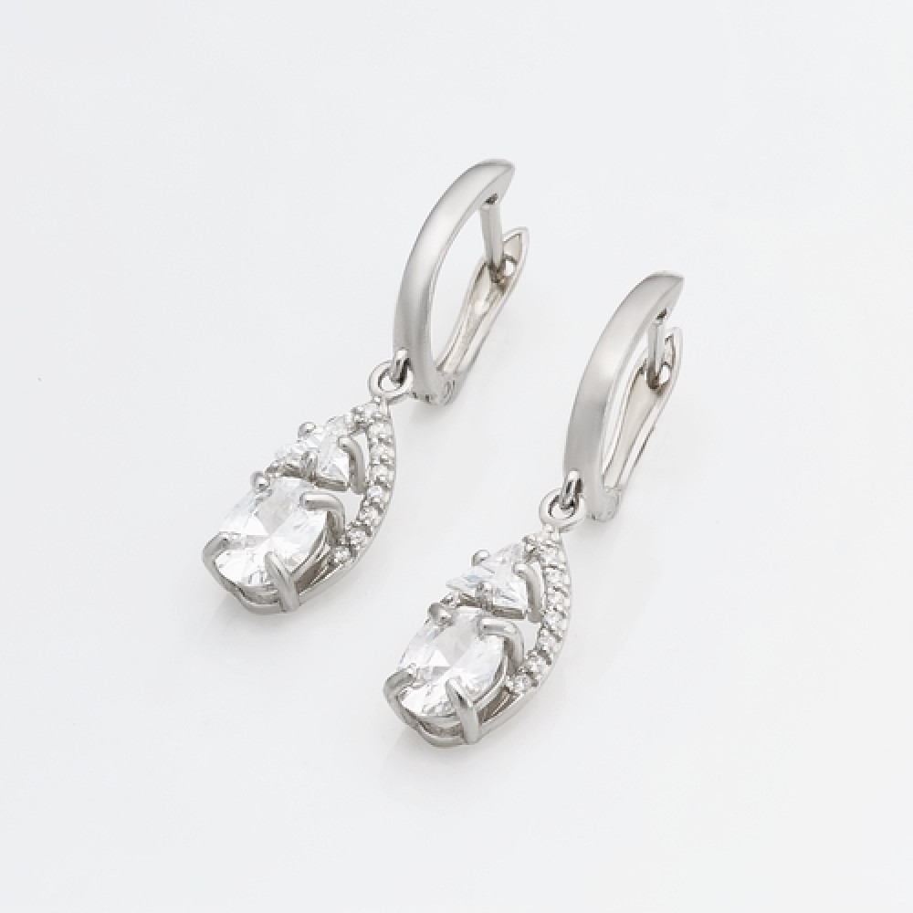 Срібні сережки (4669) - 1