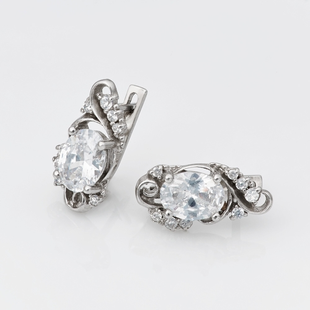 Срібні сережки (4688) - 1