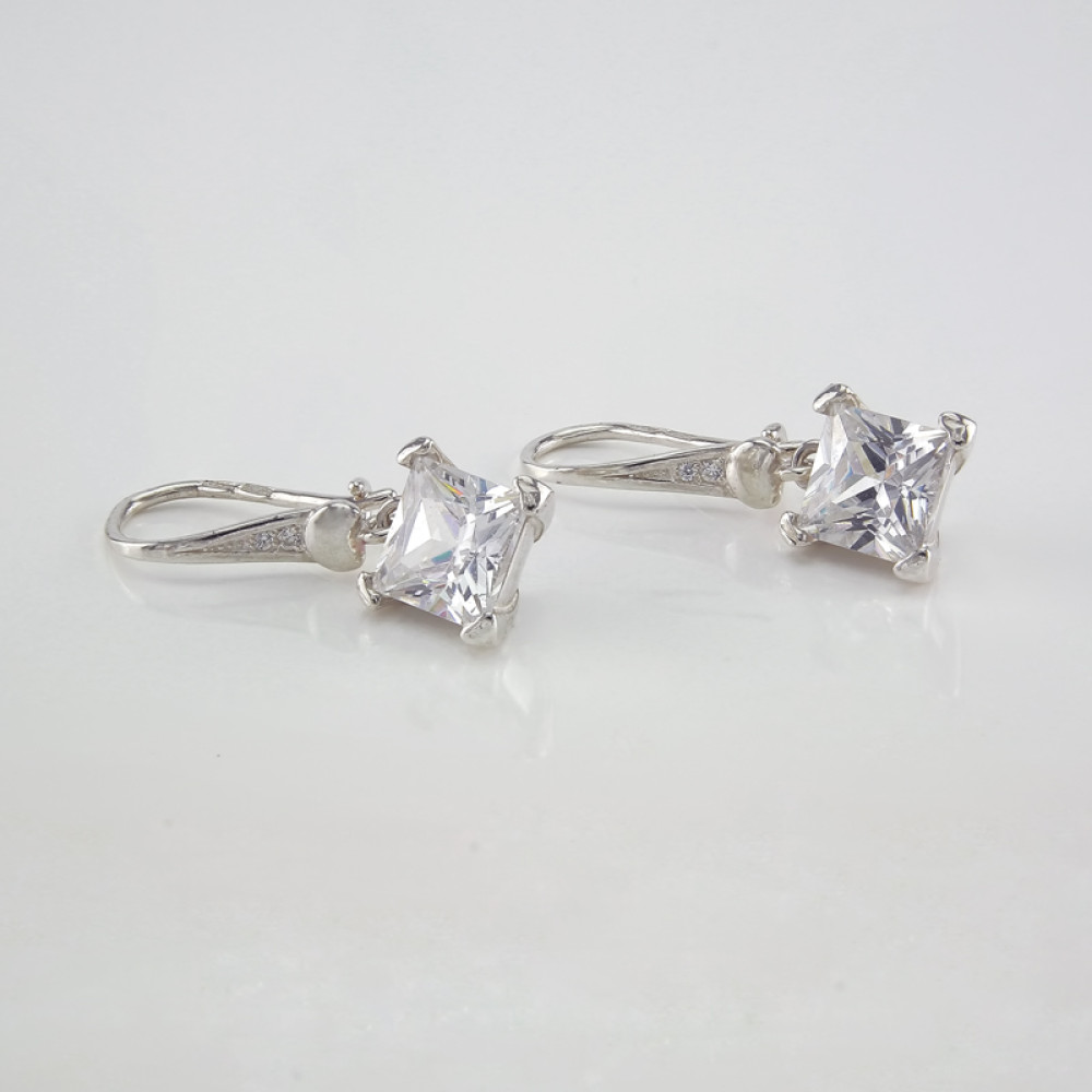 Срібні сережки (4690) - 1