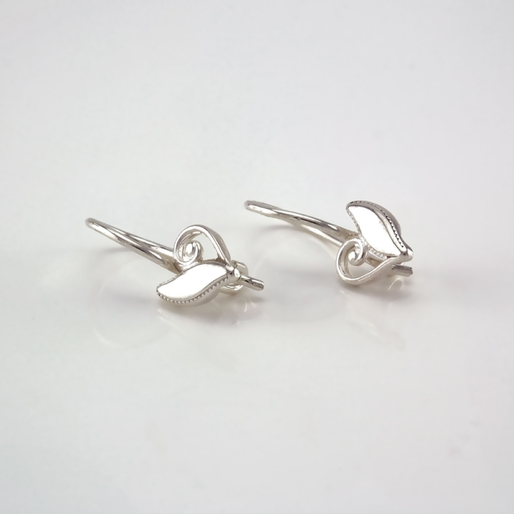 Срібні сережки дитячі  (4697) - 1