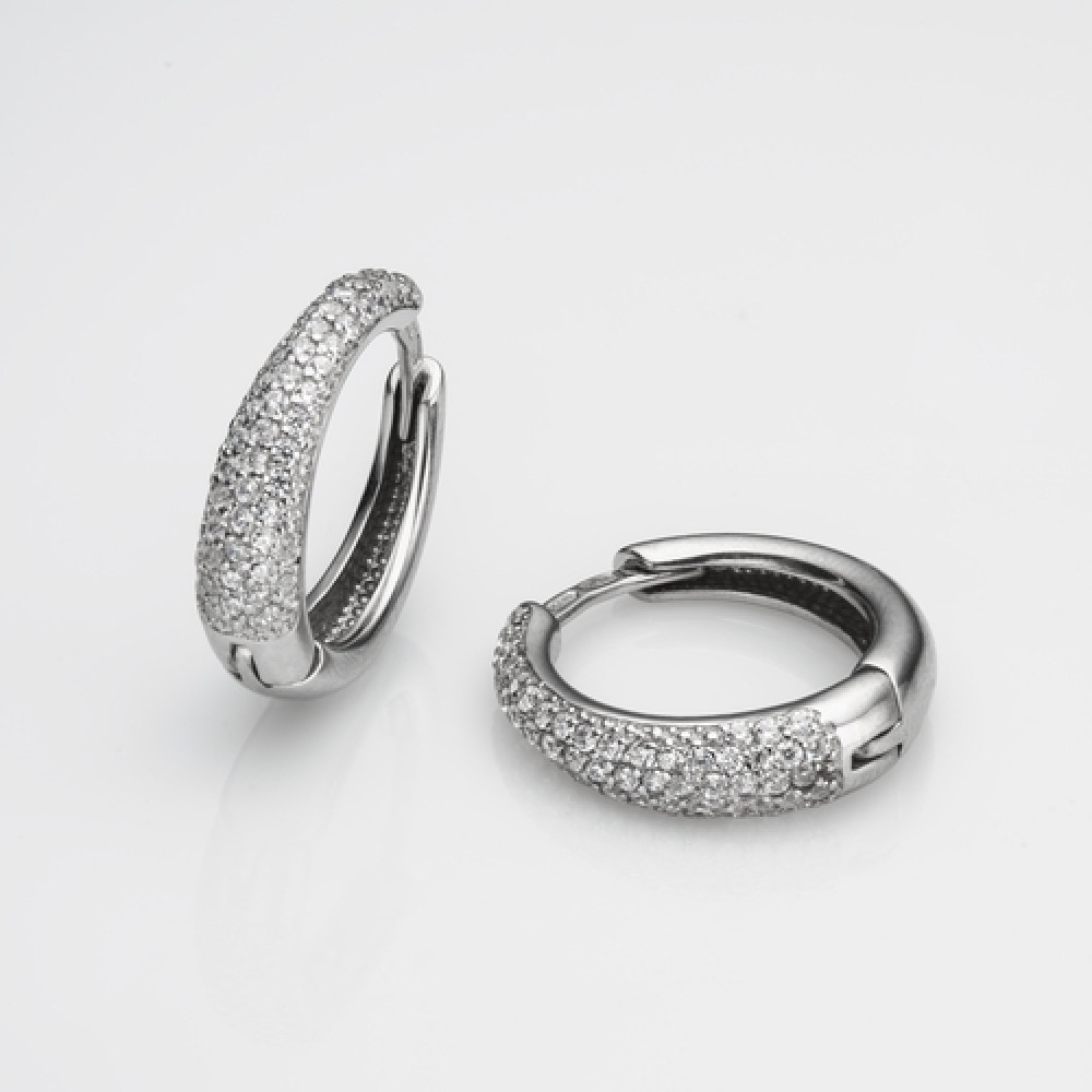 Срібні сережки (4712) - 1