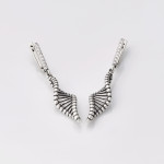 Срібні сережки ДНК (4715) - комплект