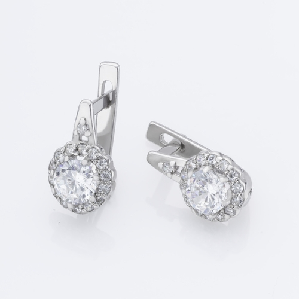 Срібні сережки (4717) - 1