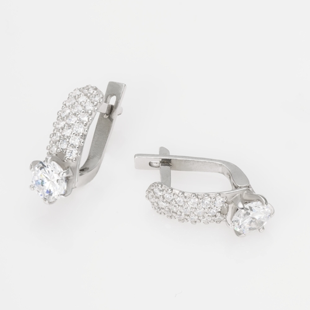 Срібні сережки (4720) - 1