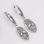 Срібні сережки Лелеки (4734) - комплект