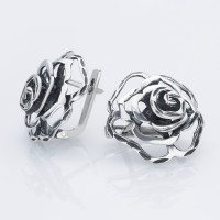 Срібні сережки Роза (4735) Нещодавно переглянуті