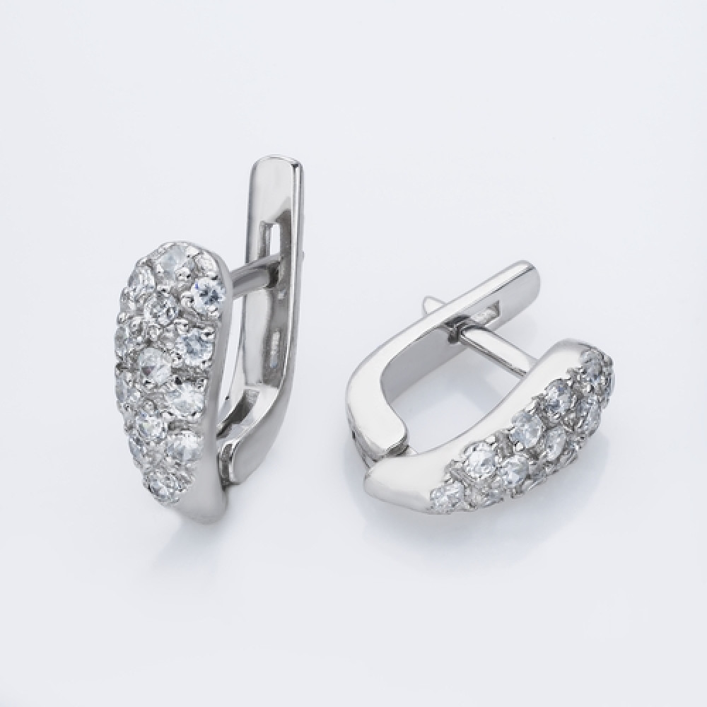 Срібні сережки (4736) - 1