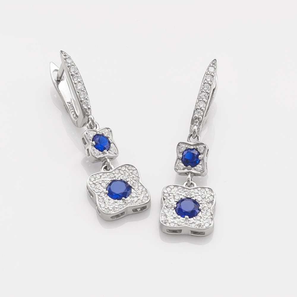 Срібні сережки (4741) - 1