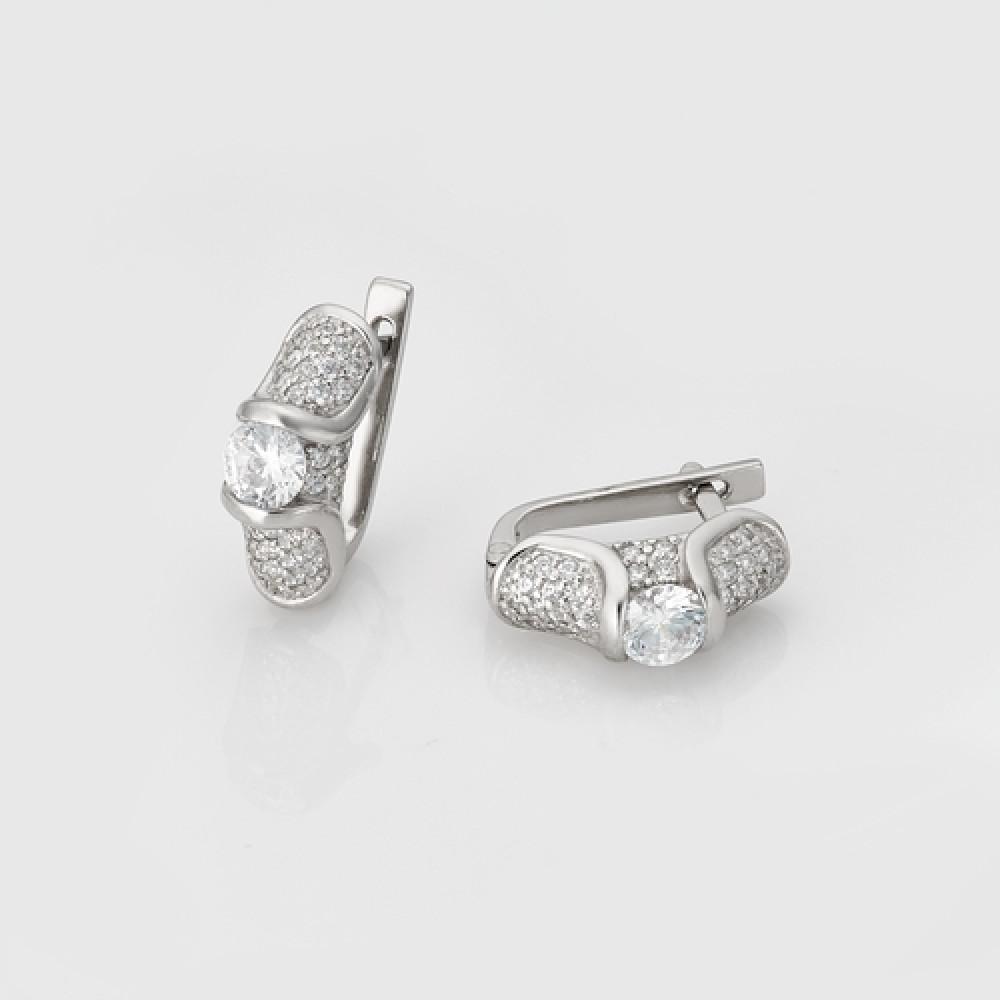 Срібні сережки (4742) - 1