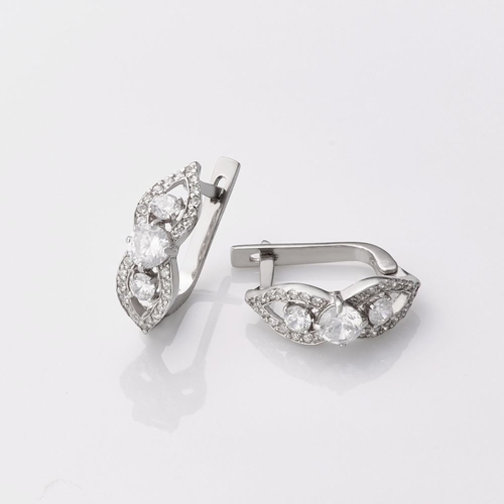 Срібні сережки (4744) - 1