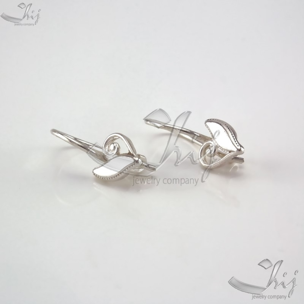 Срібні сережки дитячі  (4708) - 1