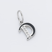 Срібний кулон-літера Д (7057д) Рекомендації для вас