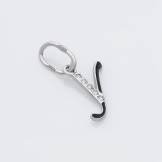  Срібний кулон-літера  У 7057у