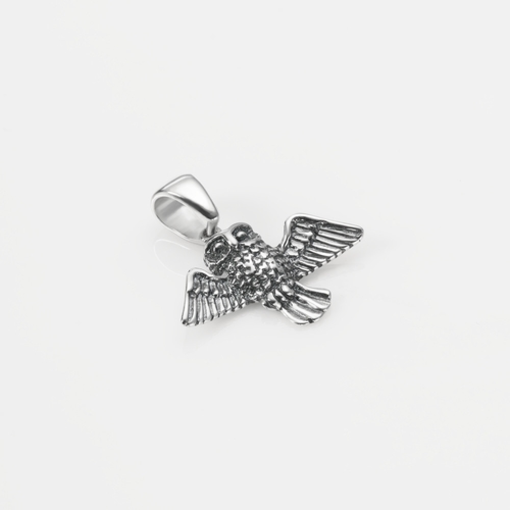 Срібний кулон Сова (7065) - 1