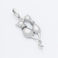 Срібний кулон Кішки 7073 Рекомендації для вас