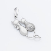 Срібний кулон Кішки (7074) Рекомендації для вас