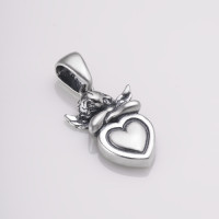 Срібний кулон Ангел з серцем (7083) Рекомендації для вас